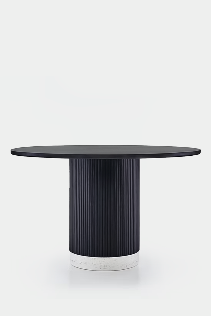 アパレルディスプレイテーブル アンティーク展示台 ラウンドテーブル