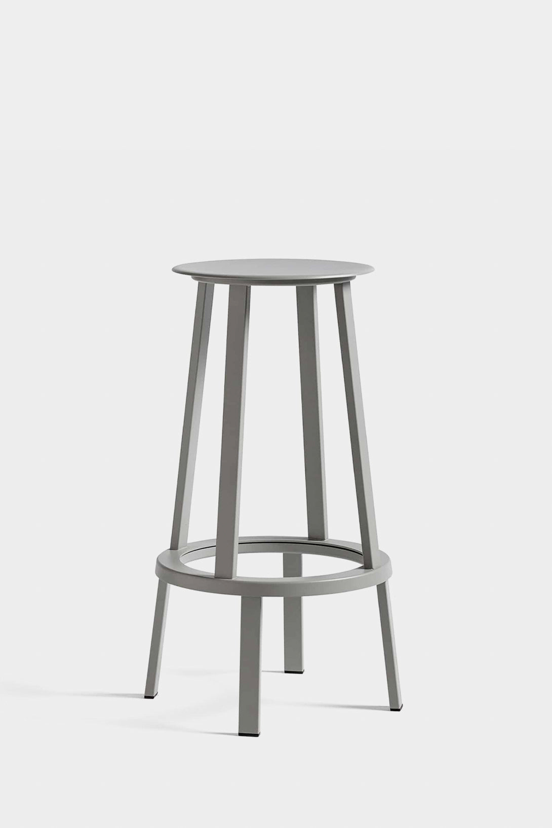 HAY REVOLVER BAR STOOL HIGH SKY GRAY リボルバースツール