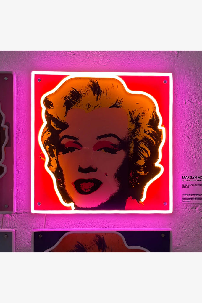 Marilyn Monroe Small by Andy Warhol ネオン管 ネオンサイン アンディ Marilyn Monroe Small by Andy Warhol ネオン管 ネオンサイン アンディ