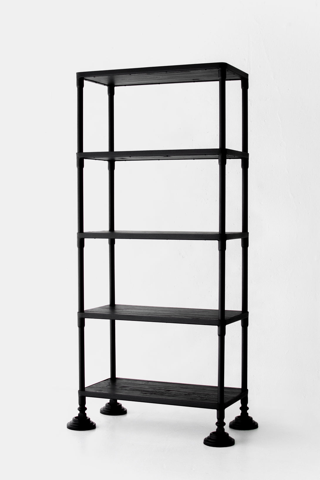 Industrial cast iron shelf black/L ブラック塗装 インダストリアル