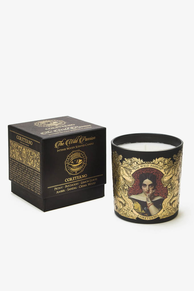 Coreterno Scented Candle,The Wild Passion コレテルノ キャンドル candle アロマキャンドル  オーデトワレ– DEMODEMIX