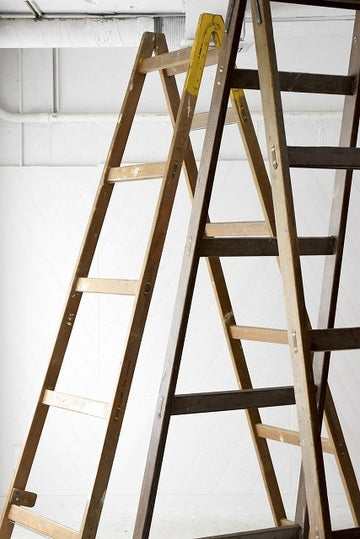 Ladder 脚立 梯子 オブジェ アンティークオーク無垢材,オークテーブル