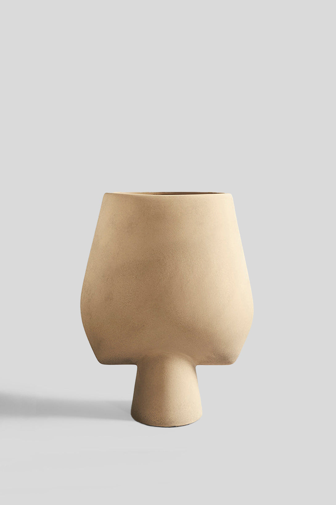 101 COPENHAGEN Sphere Vase Square, Big - Sand サンドベージュ